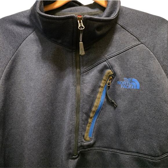 THE NORTH FACE Men's Canyonlands Size LARGE 1/2 Zip Pullover Fleece - Picture 2 of 8